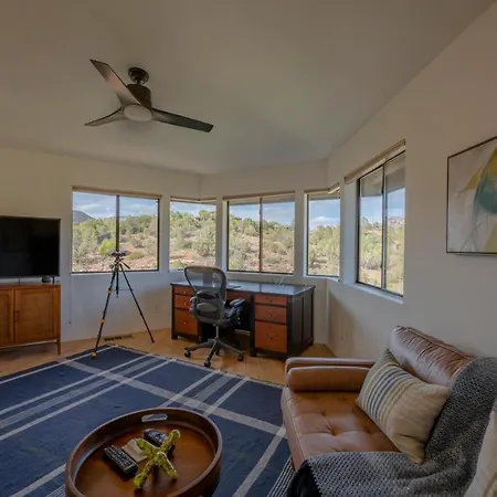 Sedona Red Rock Paradise Amazing Views And Hot Tub Villa Exterior photo
