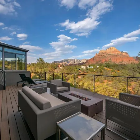 Sedona Red Rock Paradise Amazing Views And Hot Tub Villa Exterior photo